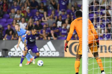 Orlando City 26 Temmuz 2018 'de Florida Exploria Stadyumu' nda NYC FC 'ye ev sahipliği yaptı. Fotoğraf: Marty Jean-Louis