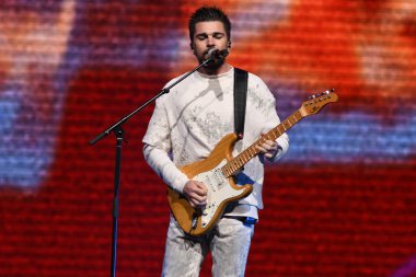 Juanes 'in Orlando Florida' daki Amway Center 'daki konserinde. 20, 2018