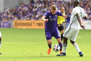 Orlando City 8 Nisan 2018 'de Orlando Florida' daki Exploria Stadyumu 'nda Portland Timbers' a ev sahipliği yaptı.. 