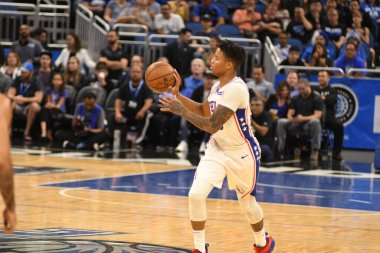 Orlando Magic, Philadelphia 76ers 'ı 14 Kasım 2018' de Orlando Florida 'daki Amway Center' da ağırlıyor..