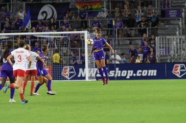 Orland Pride, 25 Ağustos 2018 'de Orlando Florida' daki Exploria Stadyumu 'nda Chicago Red Stars' a ev sahipliği yapıyor.. 