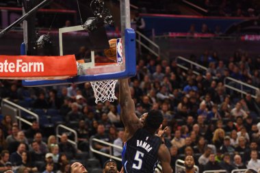 Orlando Magic 29 Ocak 2019 'da Orlando Florida' daki Amway Center 'da OklahomaCity Thunder' a ev sahipliği yaptı.