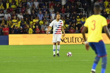 ABD Erkekler Milli Takımı 21 Mart 2019 'da Orlando City Stadyumu' nda Ekvador Milli Takımı 'na ev sahipliği yaptı.. 