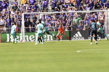 Orlando City SC 20 Nisan 2019 'da Orlando City Stadyumu' nda Vancouver Whitecaps 'a ev sahipliği yapıyor..  