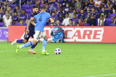 Orlando City 26 Temmuz 2018 'de Florida Exploria Stadyumu' nda NYC FC 'ye ev sahipliği yaptı. Fotoğraf: Marty Jean-Louis