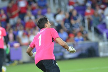 Dünya Kupası eleme maçı Orlando City Stadyumu 'nda. ABD Panama 'ya karşı 6 Ekim 2017' de Orlando, Florida 'da.