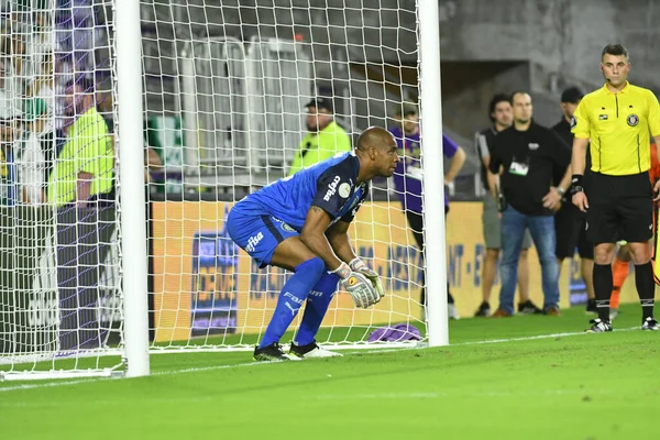 Florida Cup 2020 Spiel Palmeiras Gegen Atletico Nacional Exploria Stadium — Stockfoto