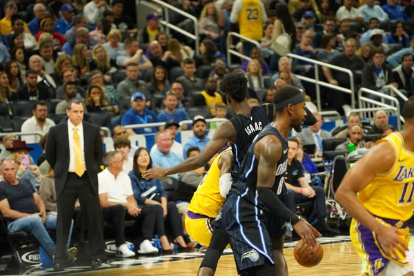 Orlando Magic 11 Aralık 2019 Çarşamba günü Orlando Forida 'daki Amway Center' da Los Angeles Lakers 'a ev sahipliği yaptı..  