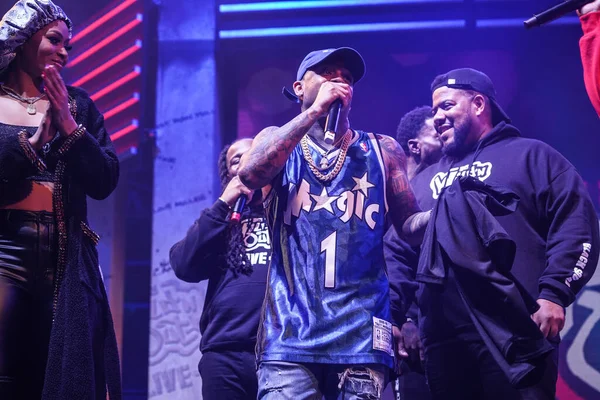 MTV Wild n Out Tour sunucusu Nick Cannon 5 Mart 2020 Perşembe günü Orlando Florida 'daki Amway Center' da.  
