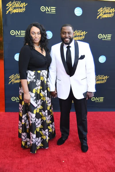 24 Mart 2018 Cumartesi günü Las Vegas 'taki Orleans Resort' ta düzenlenen 33. Yıldız Ödülleri Kırmızı Halı sırasında ünlüler.