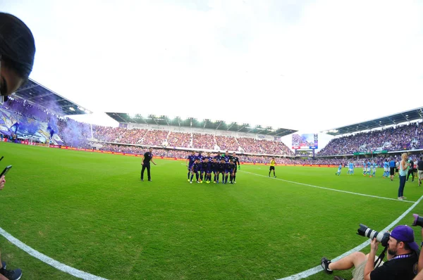 Orlando City Hostí Nyc Orlando City Stadium Orlando Florida Dne — Stock fotografie