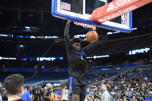 Orlando Magic Проводить Практичну Сесію Amway Center Орландо Флорида Жовтня — стокове фото