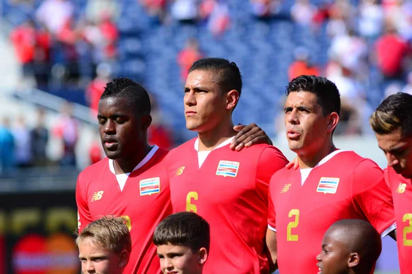 Kosta Rika, Copa America Centenario sırasında Paraguay ile Orlando Florida 'daki Dünya Kampı Stadyumu' nda karşılaştı.. 