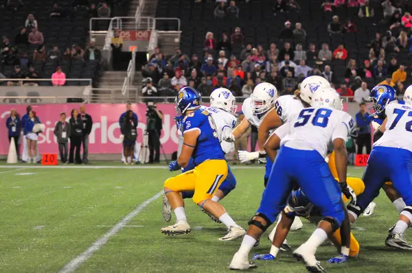 Georgia State Čelí San Jose State Během Cure Bowl Stadionu — Stock fotografie