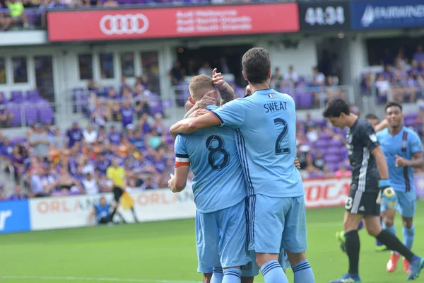 Orlando City Host New York City Orlando City Stadium Orlando — Stockfoto