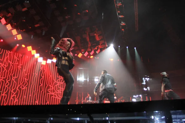 Singer Usher Performs Amway Center Orlando Florida 2015 — 스톡 사진