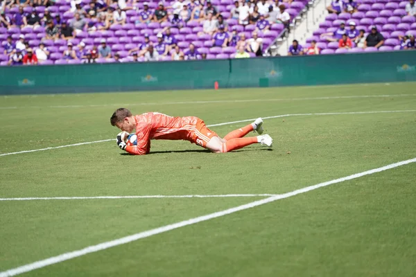 Orlando City Gastheer Cincinnati Het Orlando City Stadium Orlando Florida — Stockfoto