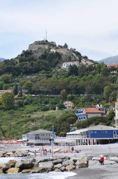 Bela Cidade Ventimiglia Itália Maio 2014 — Fotografia de Stock