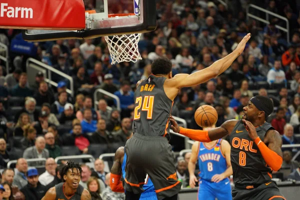 Orlando Magic Hospeda Oklahoma Thunder Amway Center Orlando Florida Quarta — Fotografia de Stock