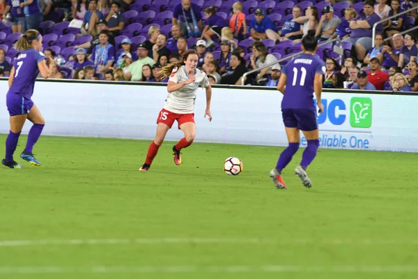 Orland Pride Ospita Chicago Red Stars All Exploria Stadium Agosto — Foto Stock