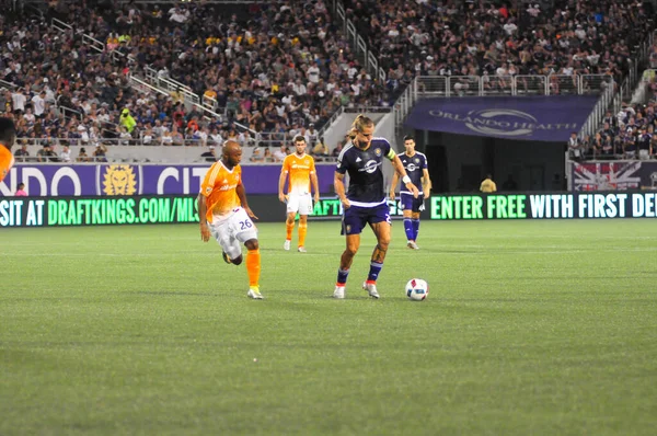 Orlando City Sediou Houston Dynamo Julho 2016 Camping World Stadium — Fotografia de Stock