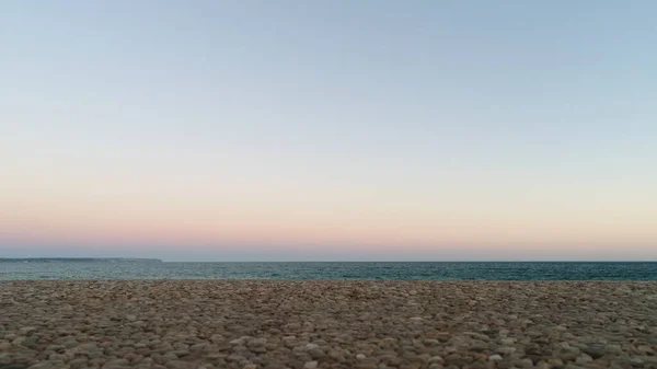 Vacker Utsikt Från Stranden Havet — Stockfoto