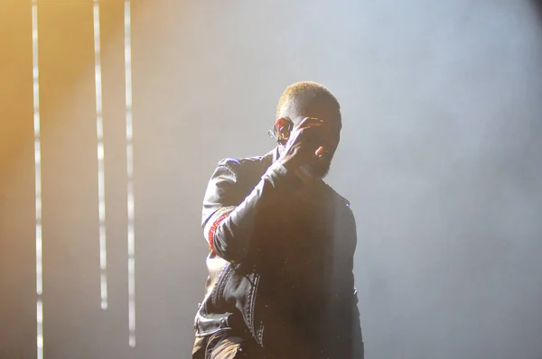 Sänger Usher Tritt Dezember 2014 Amway Center Orlando Florida Auf — Stockfoto