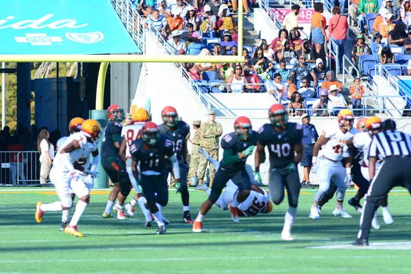 Florida Rattlers Face Bethune Cookman Wildcats Durig Florida Classics Camping — стокове фото