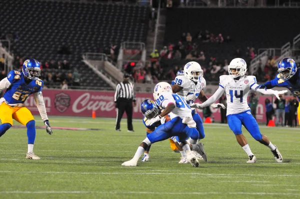 Georgia State Enfrenta San Jose State Durante Cure Bowl Camping —  Fotos de Stock