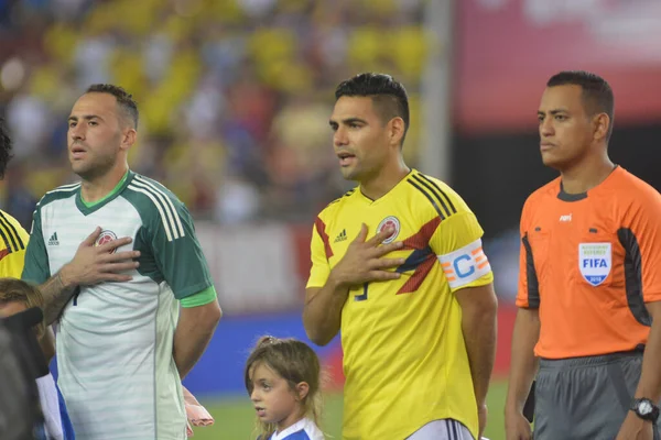 ABD Kolombiya 'ya karşı Raymond James Stadyumu' nda 11 Ekim 2018 'de. 