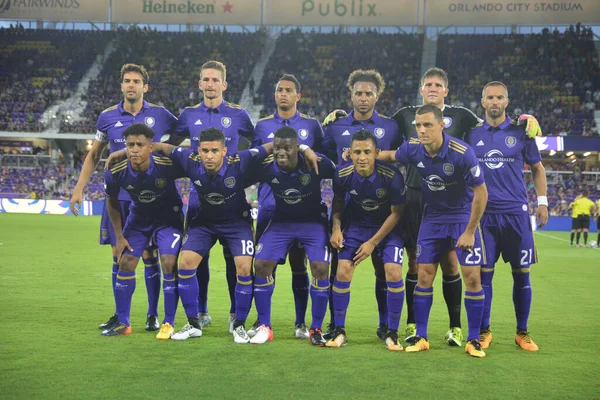 Orlando City 26 Ağustos 2017 'de Orlando City Stadyumu' nda Vancouver Whitecaps 'a ev sahipliği yaptı..  