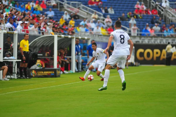 Bolivia Enfrenta Panamá Durante Copa American Centenario Orlando Florida Camping — Foto de Stock