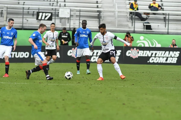 13 Ocak 2018 'de Orlando Florida' daki Spektrum Stadyumu 'nda düzenlenen Florida Kupası' nda Korucular Corinthianlara karşı..