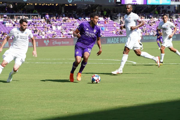 Orlando City Host Cincinnati Floridai Orlando City Stadionban 2019 Május — Stock Fotó