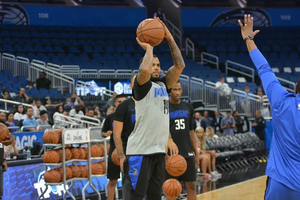 Orlando Magic Ospita Una Sessione Prove Presso Amway Center Orlando — Foto Stock