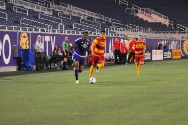 Orlando City SC, 29 Haziran 2016 'da Orlando Florida' daki Kamp Dünyası Stadyumu 'nda Fort Lauderdale Strikers' a ev sahipliği yaptı..
