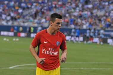 Paris Saint-Germain, Tottenham Hotspur 'a karşı 22 Temmuz 2017' de Orlando Florida 'daki Citrus Bowl' da.  