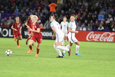 ABD, 7 Mart 2018 tarihinde Orlando City Stadyumu 'ndaki SheBelives Kupası' nda İngiltere ile karşı karşıya geldi.