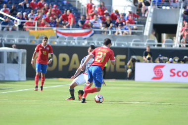 Kosta Rika, Copa America Centenario sırasında Paraguay ile Orlando Florida 'daki Dünya Kampı Stadyumu' nda karşılaştı..  
