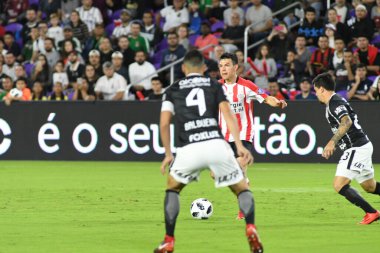 Korintliler, 10 Ocak 2018 'de Orlando City Stadyumu' nda düzenlenen Florida Kupası 'nda PSV Eindhoven' a karşı.