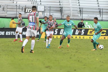 Fluminense, Florida Kupası 'nda 15 Ocak 2018' de Orlando Florida 'da oynanan Spektrum Stadyumu' nda Barcelona SC 'ye karşı..