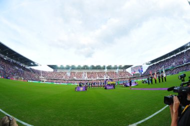 Orlando City, 5 Mart 2017 'de Orlando City Stadyumu' nda NYC FC 'ye ev sahipliği yaptı..  