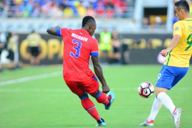 Brezilya, 8 Haziran 2016 tarihinde Orlando Florida 'daki Copa America Centenario' da Haiti ile karşılaştı..  