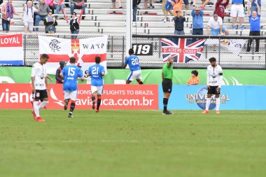 13 Ocak 2018 'de Orlando Florida' daki Spektrum Stadyumu 'nda düzenlenen Florida Kupası' nda Korucular Corinthianlara karşı..