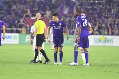 Orlando City 14 Temmuz 2018 'de Florida Exploria Stadyumu' nda Toronto FC 'ye ev sahipliği yaptı. Fotoğraf: Marty Jean-Louis