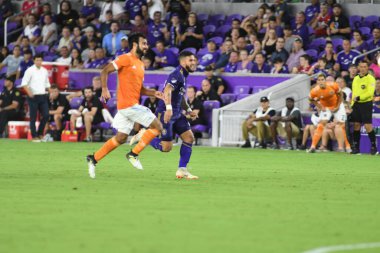 Orlando City SC, 22 Eylül 2018 'de Florida Exploria Stadyumu' nda Houston Dynamo 'yu ağırladı..
