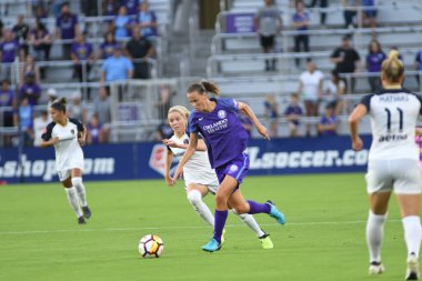 Orlando Pride, 23 Mayıs 2018 'de Orlando Florida' daki Exploria Stadyumu 'nda Kuzey Carolina Cesareti' ne ev sahipliği yapmaktadır..  