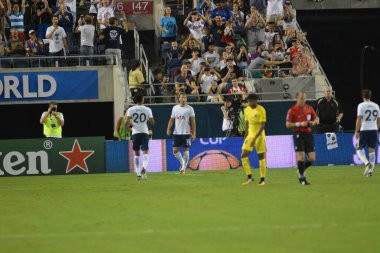 Paris Saint-Germain, Tottenham Hotspur 'a karşı 22 Temmuz 2017' de Orlando Florida 'daki Citrus Bowl' da.   