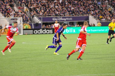 Orlando City SC, 8 Mayıs 2015 'te Florida' daki Kamp Dünyası Stadyumu 'nda Los Angeles Galaksisi' ne ev sahipliği yaptı.. 