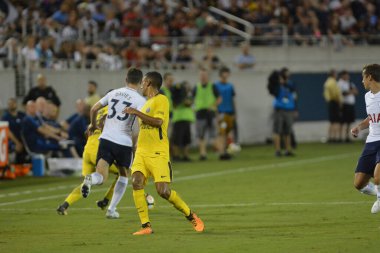 Paris Saint-Germain, Tottenham Hotspur 'a karşı 22 Temmuz 2017' de Orlando Florida 'daki Citrus Bowl' da.   